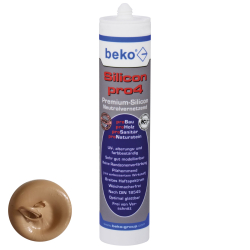 beko Silicon pro4 Premium 310 ml Hellbraun / Buche hell