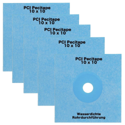 5x PCI Pecitape 10x10cm Spezial-Dichtmanschette
