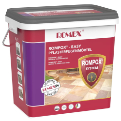 Romex ROMPOX-EASY Pflasterfugenmörtel Steingrau 15kg...
