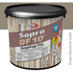 Sopro DesignFuge Flex DF 10 Sandgrau 18 10kg Eimer