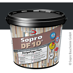 Sopro DesignFuge Flex DF 10 Schwarz 90 5kg Eimer