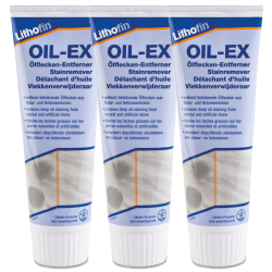 3x Lithofin OIL-EX Ölflecken-Entferner je 250 ml