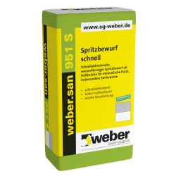 weber.san 951 S Spritzbewurf schnell 25kg zementgrau