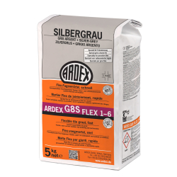 ARDEX G8S Flex-Fugenmörtel Silbergrau 5kg Beutel